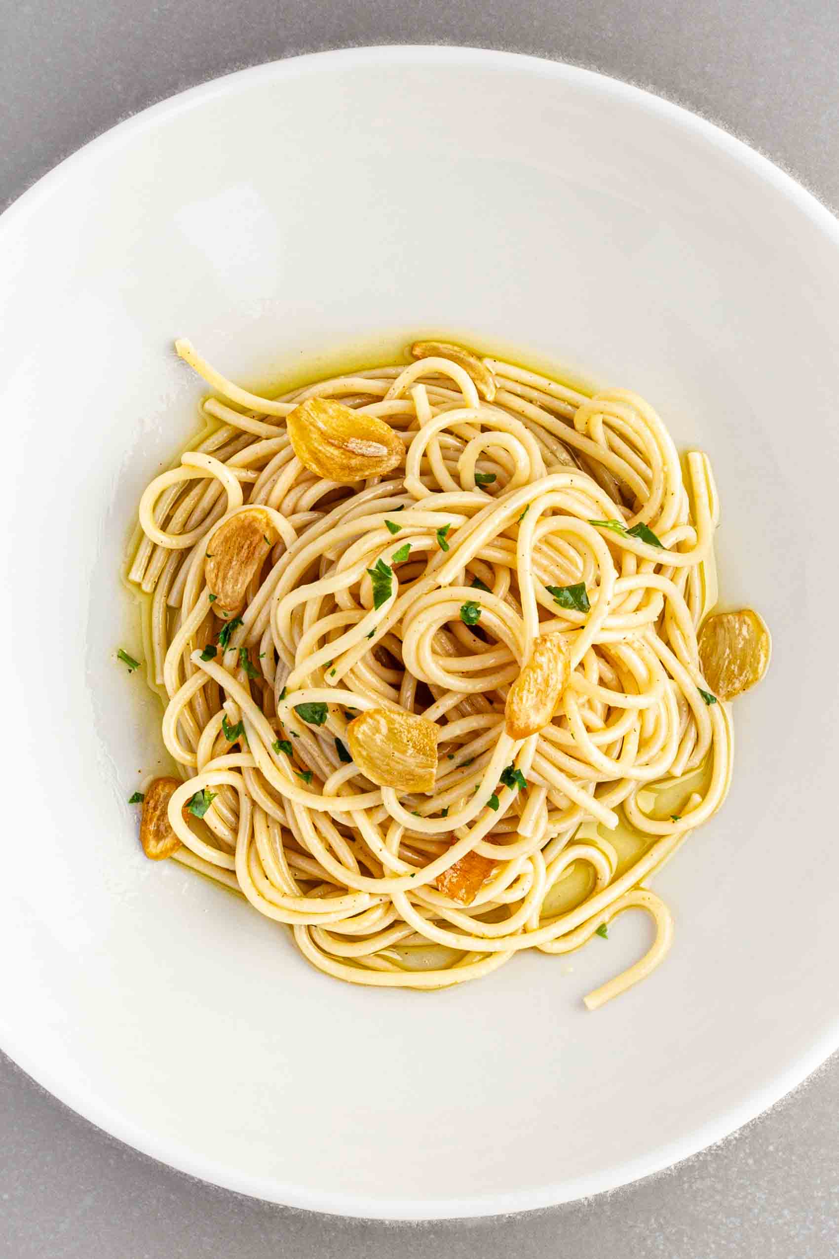 Michelin starred Aglio e Olio