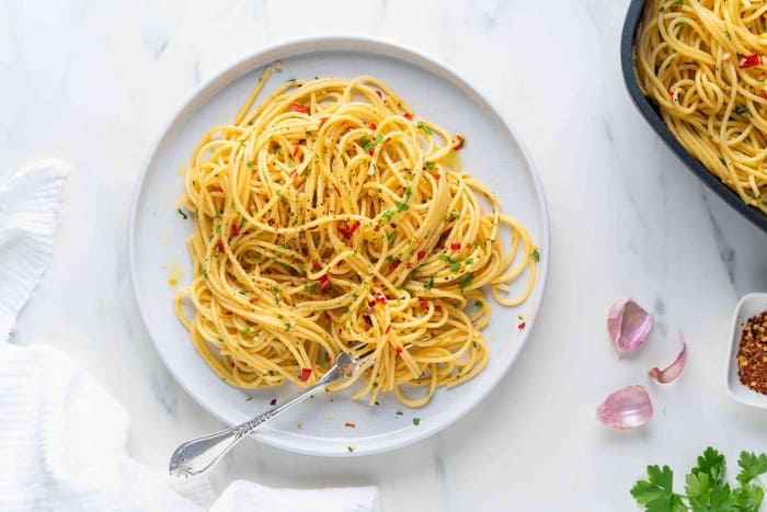 Aglio olio e peperoncino