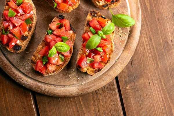 Tomato bruschetta