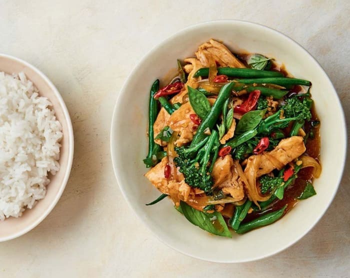 Thai Chilli and Basil Chicken