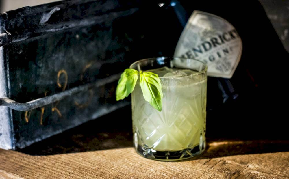 Basil Smash Mocktail
