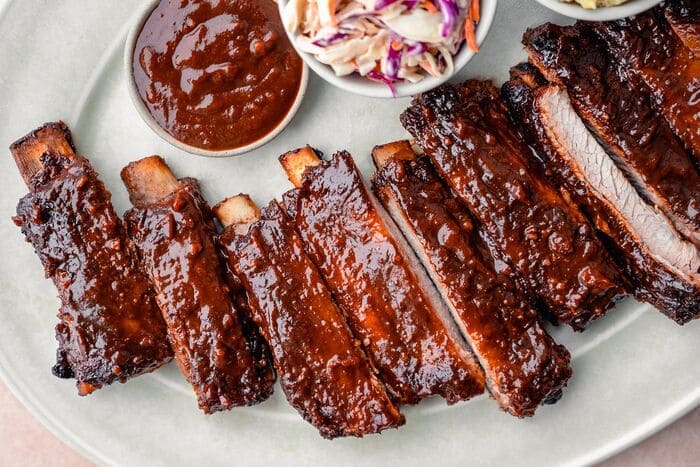 Slow cooked BBQ Ribs