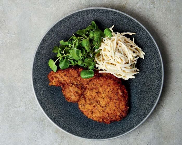 Pork Schnitzel with Celeriac Remoulade