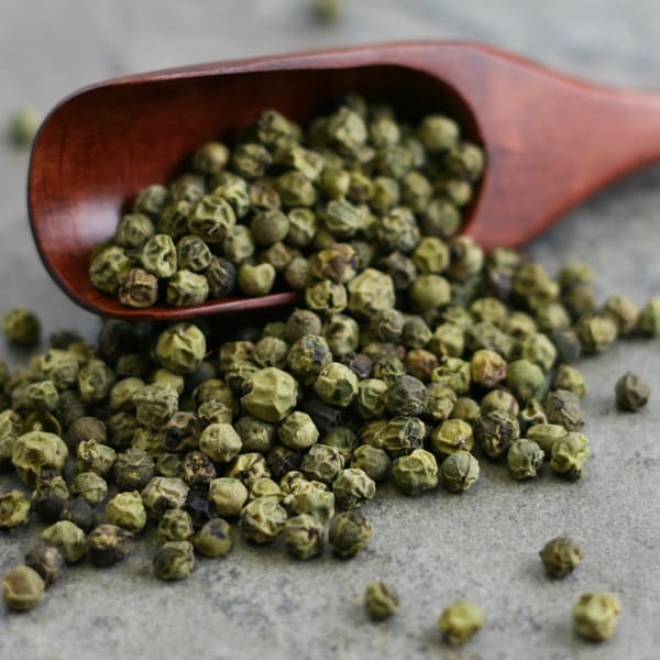 Green peppercorns