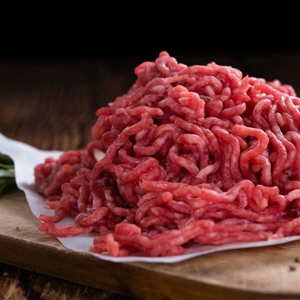 Minced beef