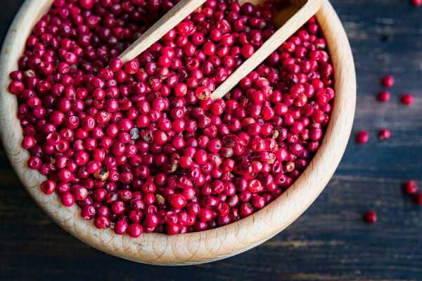 Pink peppercorns